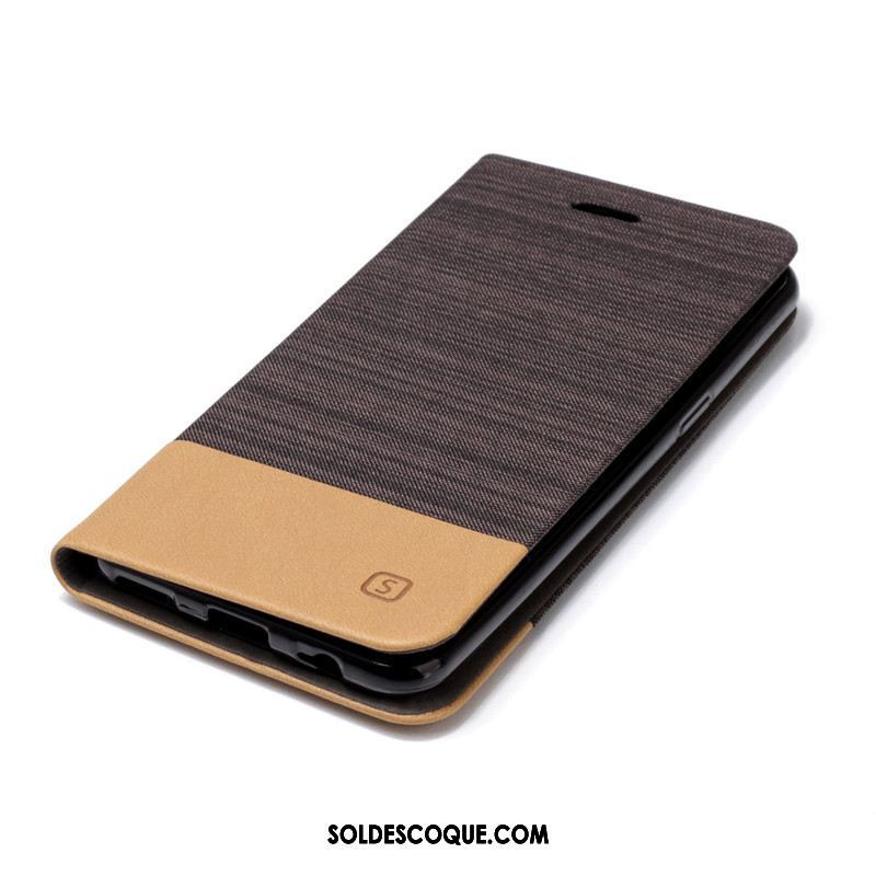 Coque Oneplus 5t Gris Fluide Doux Étui En Cuir Téléphone Portable Carte Housse France