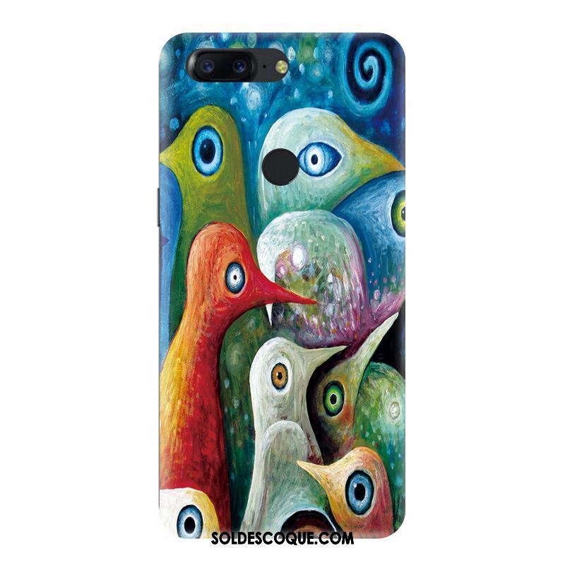 Coque Oneplus 5t Marque De Tendance Téléphone Portable Multicolore Tout Compris Personnalité Soldes