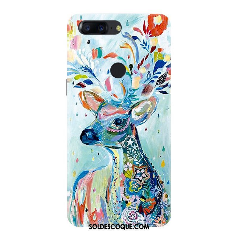 Coque Oneplus 5t Marque De Tendance Téléphone Portable Multicolore Tout Compris Personnalité Soldes