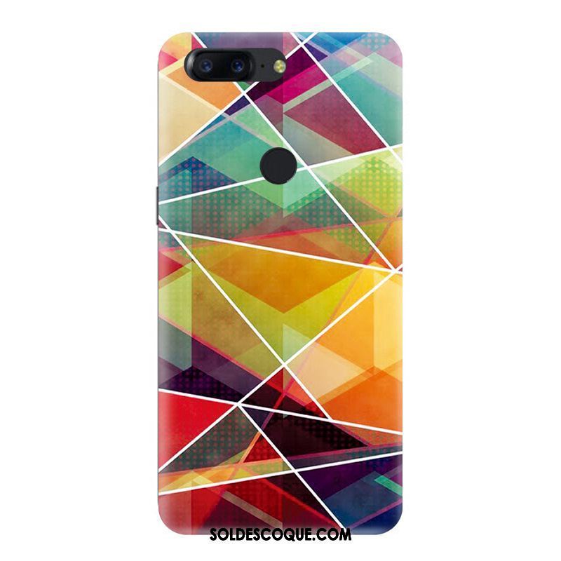 Coque Oneplus 5t Marque De Tendance Téléphone Portable Multicolore Tout Compris Personnalité Soldes