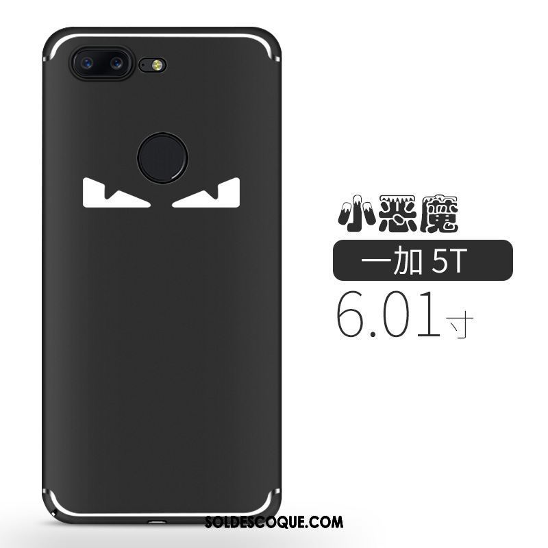 Coque Oneplus 5t Personnalité Tout Compris Téléphone Portable Simple Protection Pas Cher