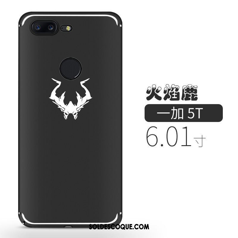 Coque Oneplus 5t Personnalité Tout Compris Téléphone Portable Simple Protection Pas Cher