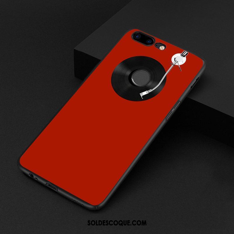 Coque Oneplus 5t Rouge Créatif Personnalité Étui Incassable France