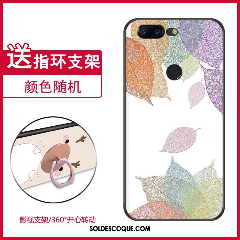 Coque Oneplus 5t Tout Compris Étui Rose Dessin Animé Incassable Pas Cher