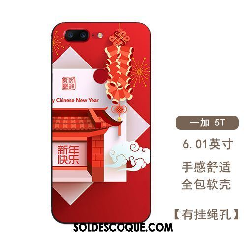 Coque Oneplus 5t Étui Personnalité Incassable Nouveau De Fête Soldes