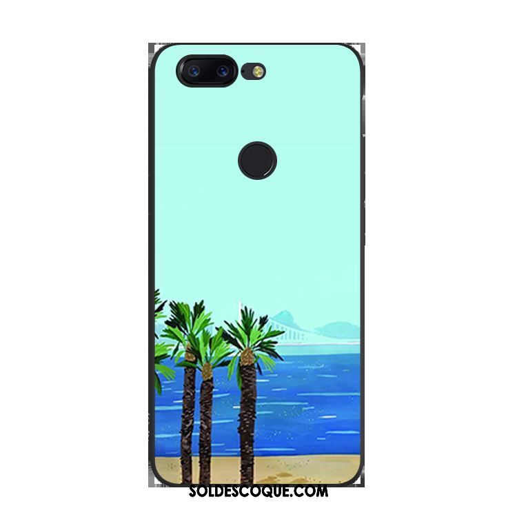 Coque Oneplus 5t Étui Téléphone Portable Silicone Paysage Tout Compris Pas Cher