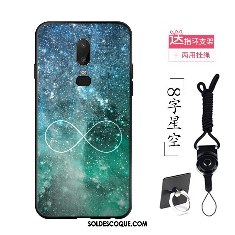 Coque Oneplus 6 Ciel Étoilé Protection Haute Créatif Silicone Pas Cher