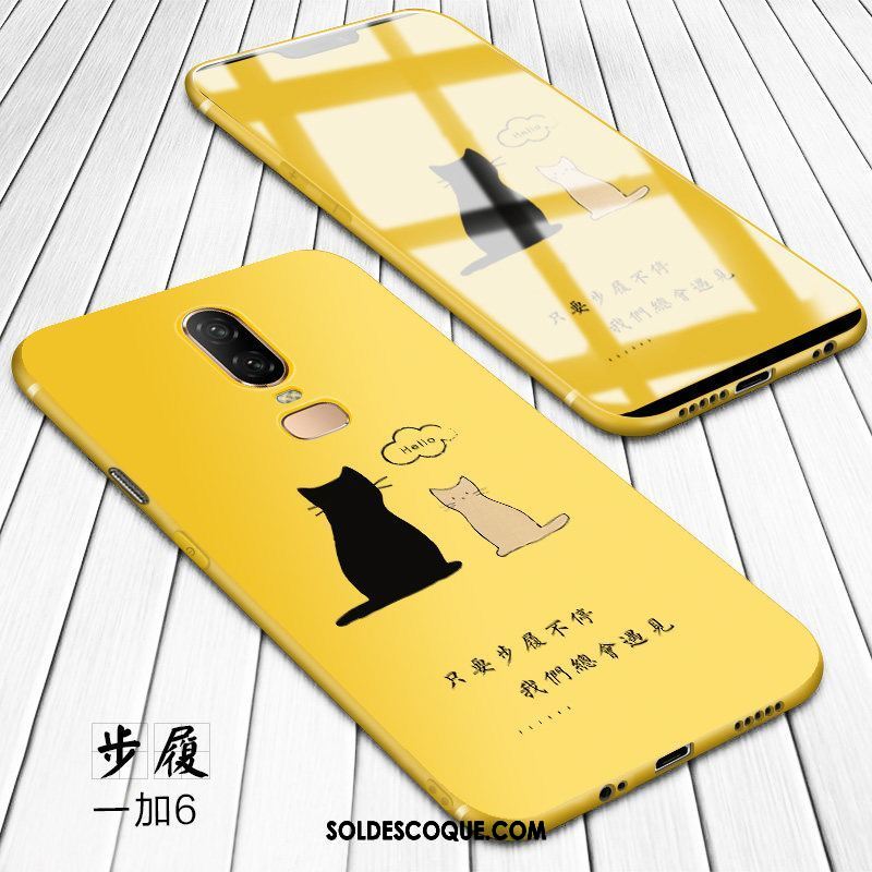 Coque Oneplus 6 Dessin Animé Téléphone Portable Tendance Charmant Personnalité En Ligne