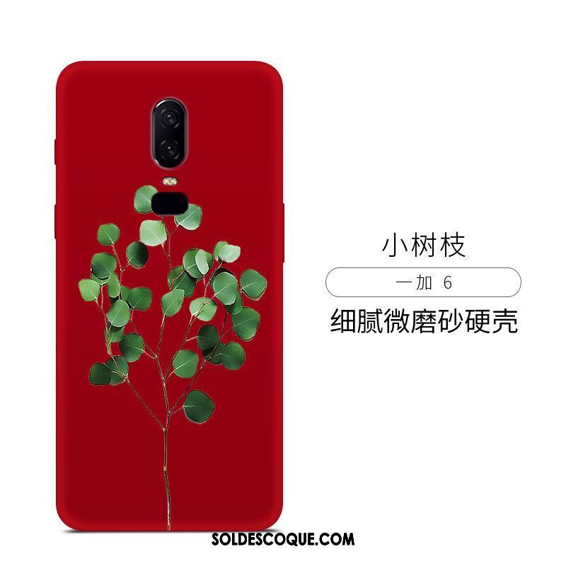 Coque Oneplus 6 Délavé En Daim Personnalité Charmant Amoureux Étui Housse France