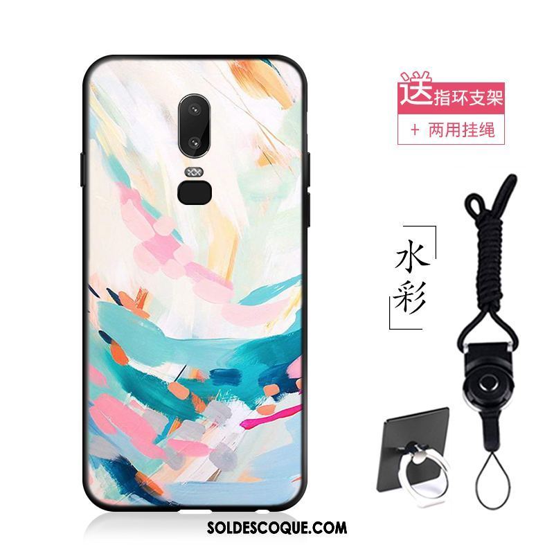 Coque Oneplus 6 Incassable Créatif Étui Marque De Tendance Protection Soldes