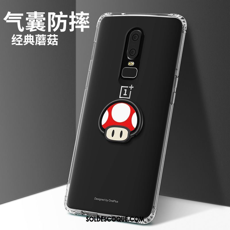 Coque Oneplus 6 Protection Transparent Très Mince Tendance Créatif Housse Soldes