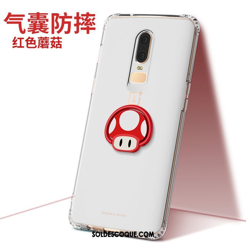 Coque Oneplus 6 Protection Transparent Très Mince Tendance Créatif Housse Soldes