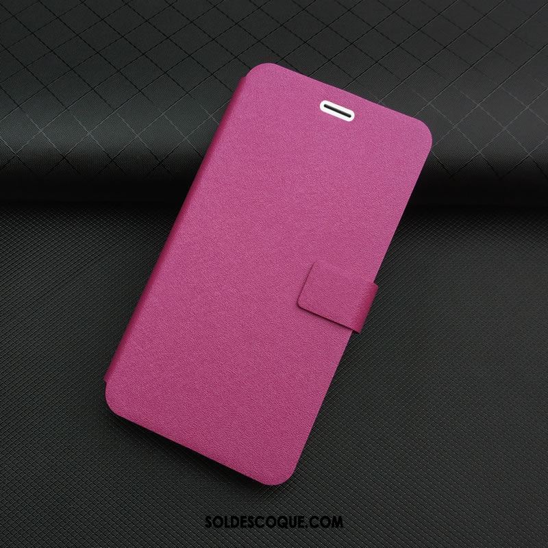 Coque Oneplus 6 Soie Mulberry Étui Téléphone Portable Silicone Rose Pas Cher