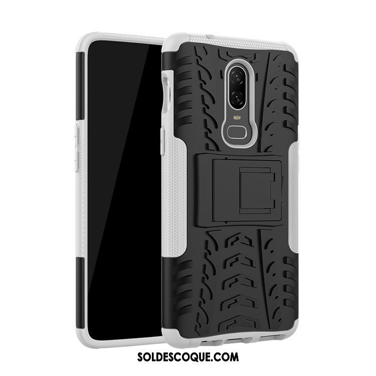 Coque Oneplus 6 Support Incassable Téléphone Portable Armure Marque De Tendance En Ligne