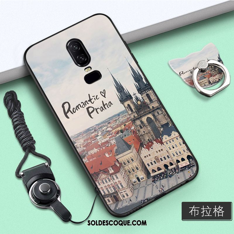 Coque Oneplus 6 Tout Compris Téléphone Portable Étui Protection Tendance Pas Cher