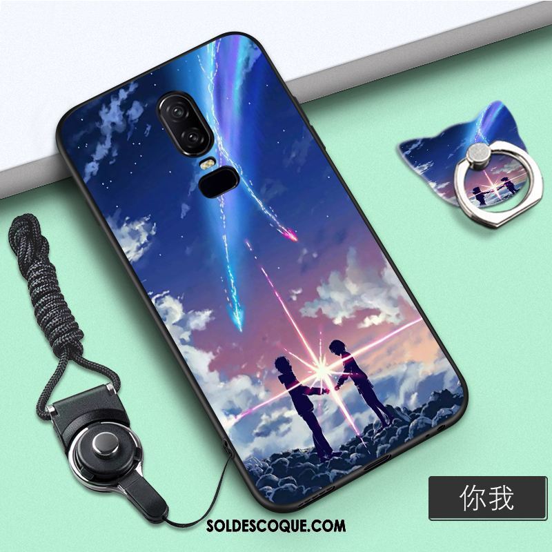 Coque Oneplus 6 Tout Compris Téléphone Portable Étui Protection Tendance Pas Cher