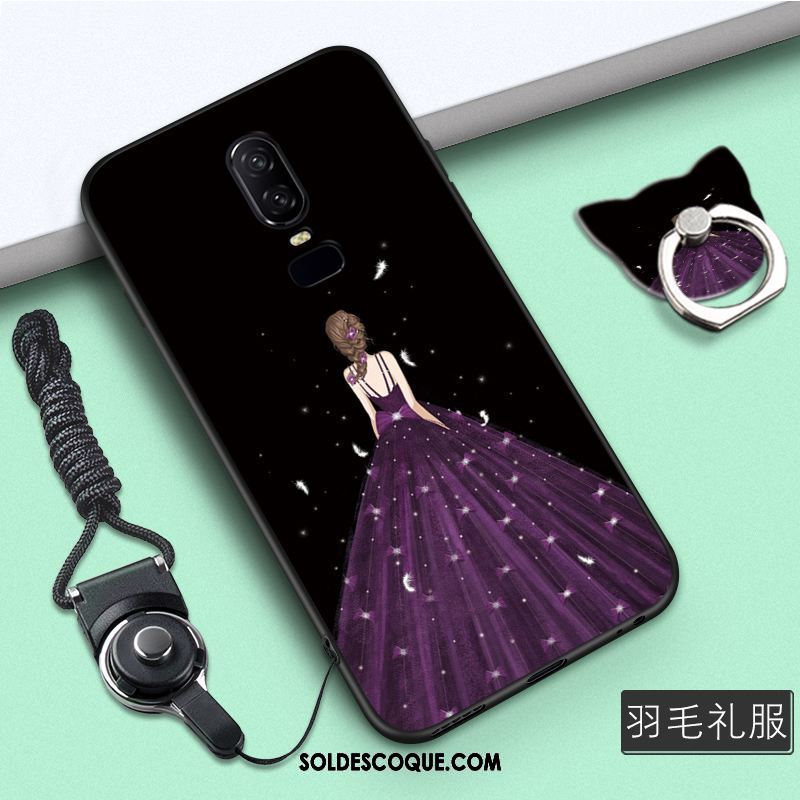 Coque Oneplus 6 Tout Compris Téléphone Portable Étui Protection Tendance Pas Cher