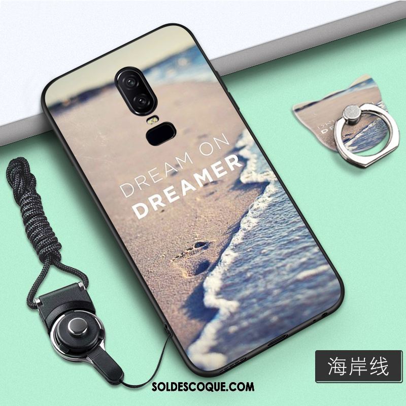 Coque Oneplus 6 Tout Compris Téléphone Portable Étui Protection Tendance Pas Cher