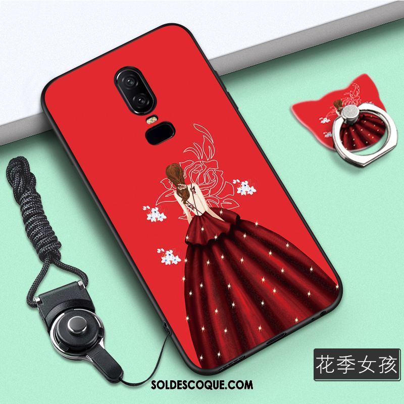 Coque Oneplus 6 Tout Compris Téléphone Portable Étui Protection Tendance Pas Cher