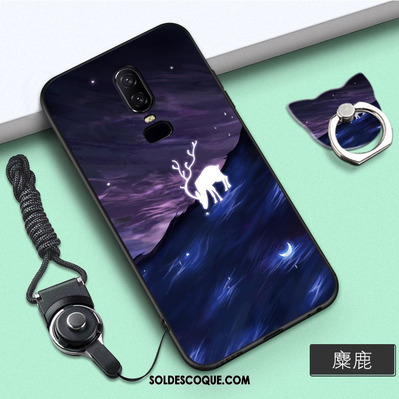 Coque Oneplus 6 Tout Compris Téléphone Portable Étui Protection Tendance Pas Cher