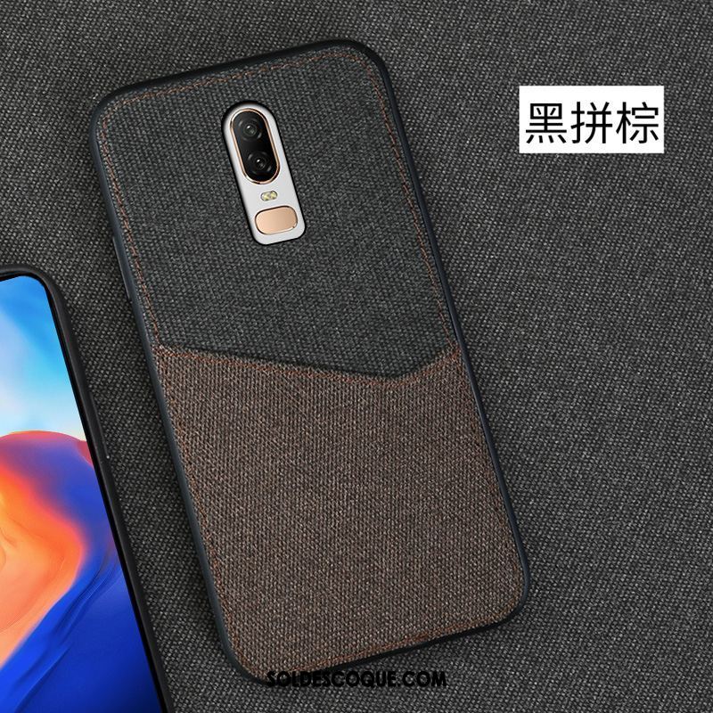 Coque Oneplus 6 Tout Compris Étui En Cuir Téléphone Portable Créatif Incassable En Vente