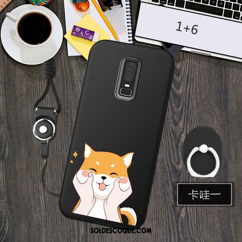 Coque Oneplus 6 Étui Téléphone Portable Incassable Silicone Personnalité Pas Cher