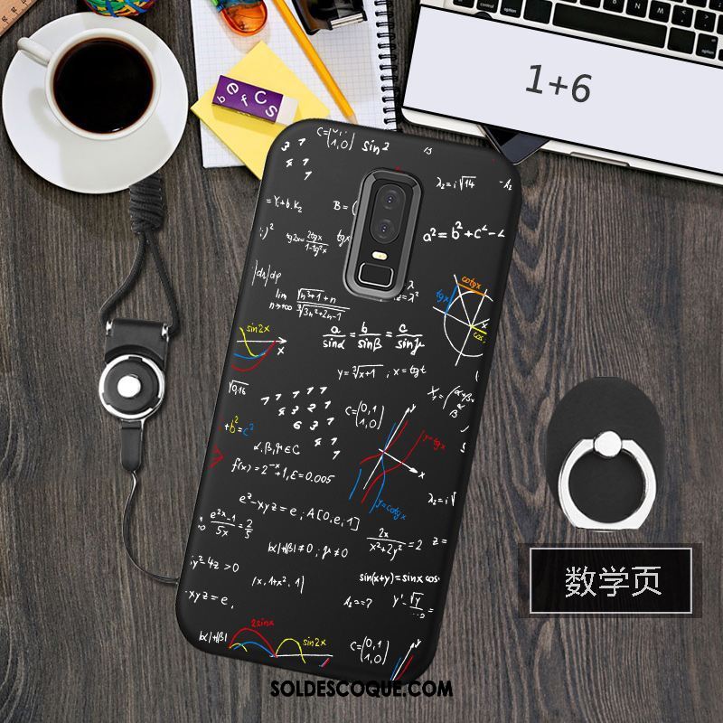 Coque Oneplus 6 Étui Téléphone Portable Incassable Silicone Personnalité Pas Cher