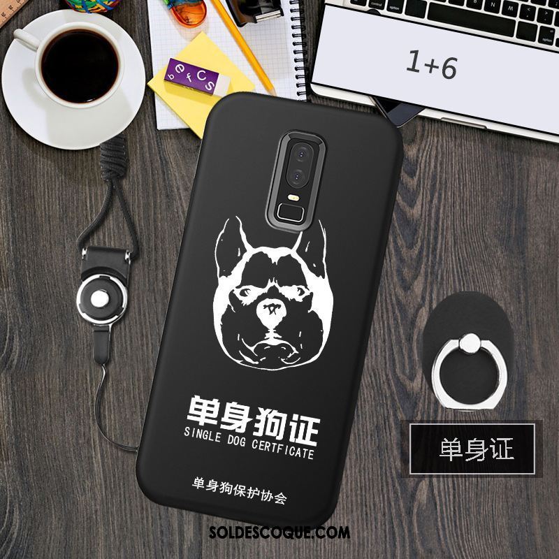 Coque Oneplus 6 Étui Téléphone Portable Incassable Silicone Personnalité Pas Cher