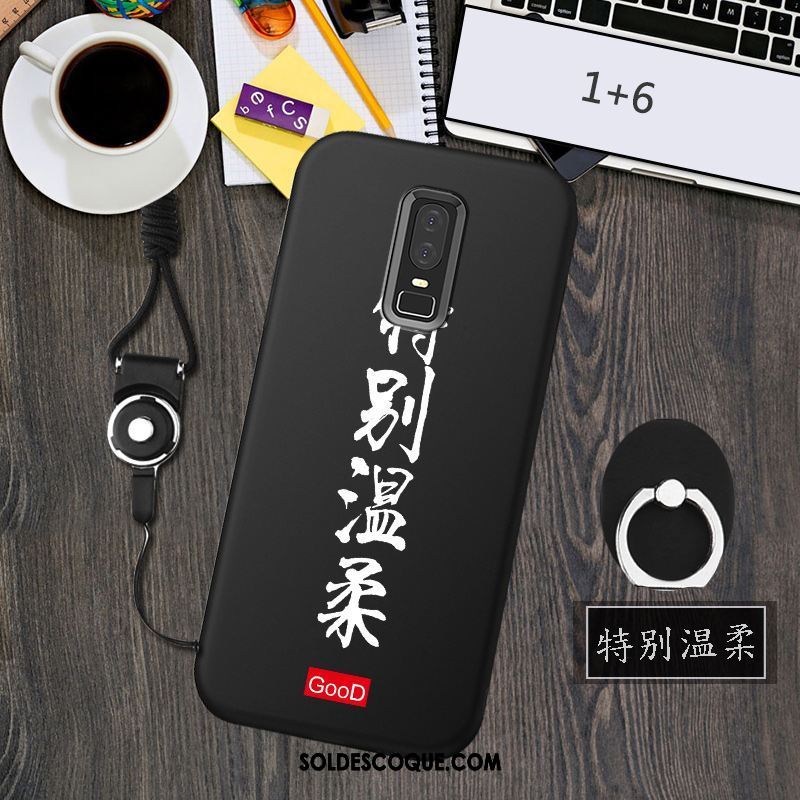 Coque Oneplus 6 Étui Téléphone Portable Incassable Silicone Personnalité Pas Cher