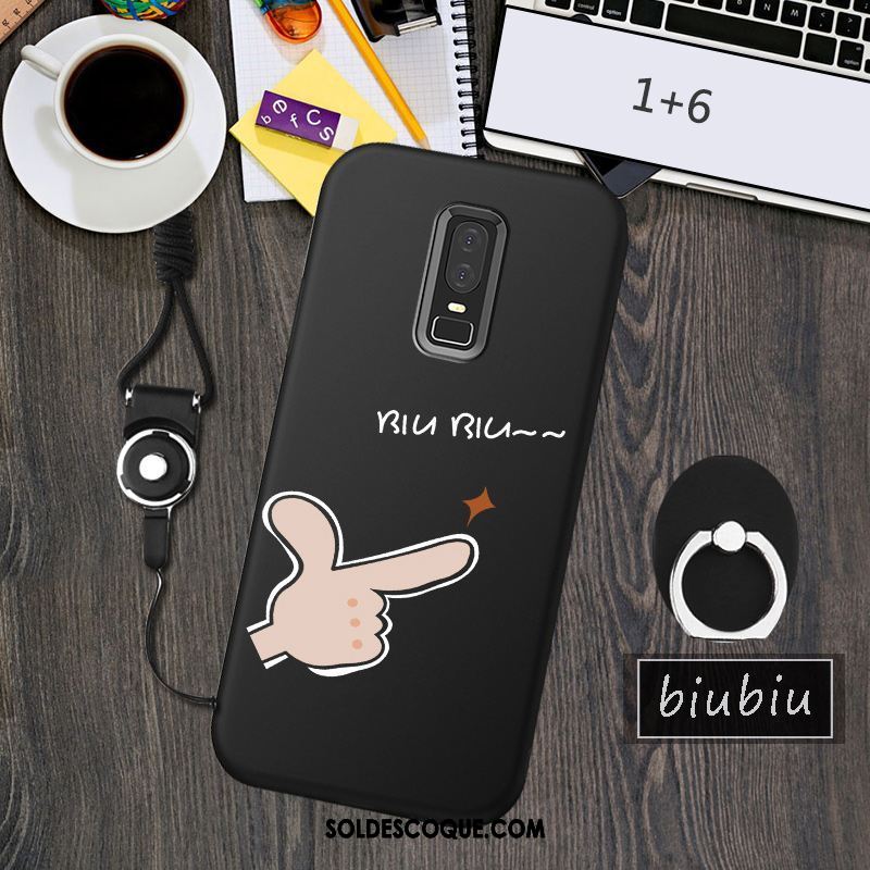 Coque Oneplus 6 Étui Téléphone Portable Incassable Silicone Personnalité Pas Cher