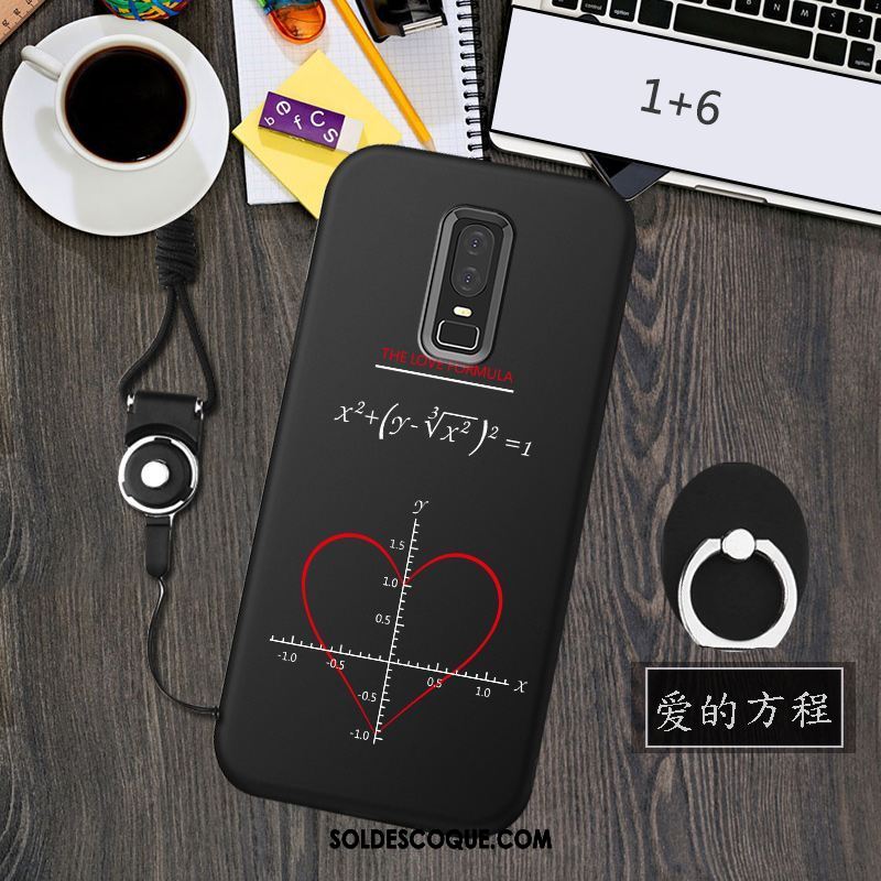 Coque Oneplus 6 Étui Téléphone Portable Incassable Silicone Personnalité Pas Cher