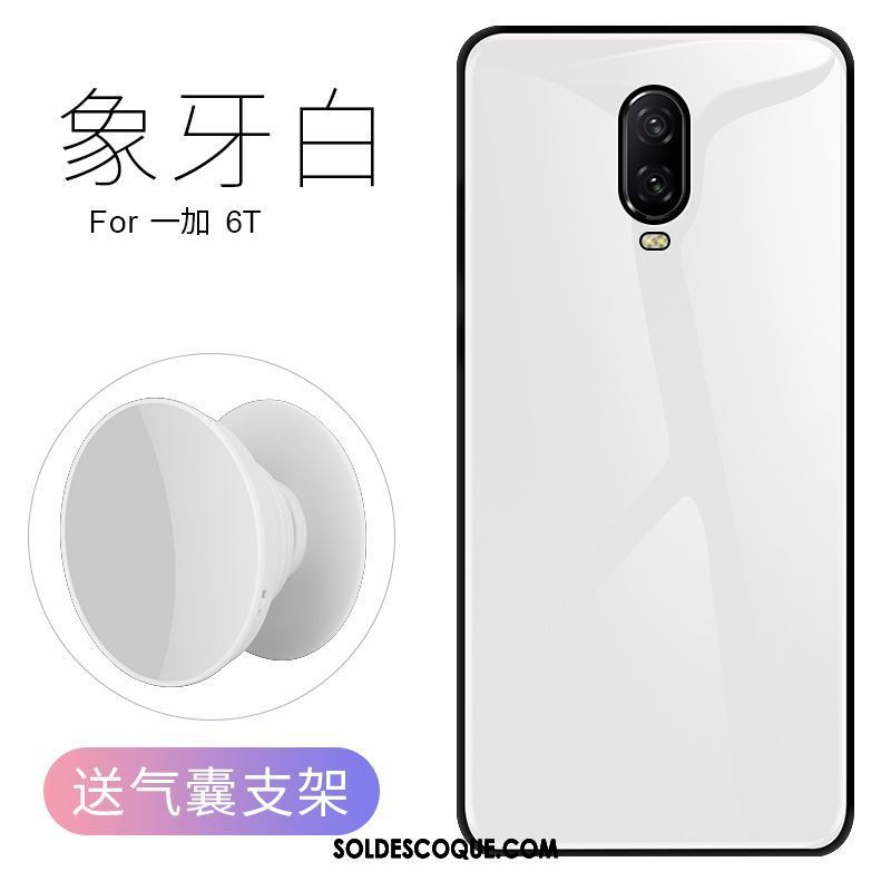 Coque Oneplus 6t Dégradé Protection Téléphone Portable Verre Tout Compris Housse En Ligne