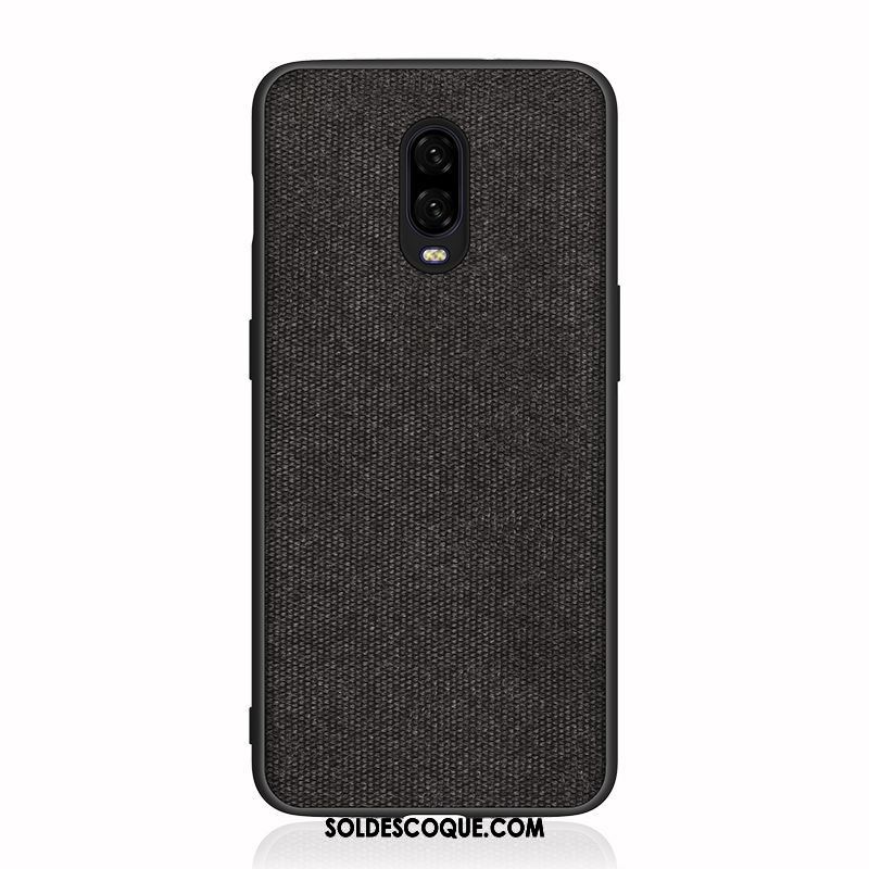 Coque Oneplus 6t Personnalité Protection Marque De Tendance Fluide Doux Incassable En Vente