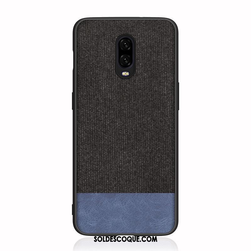 Coque Oneplus 6t Personnalité Protection Marque De Tendance Fluide Doux Incassable En Vente