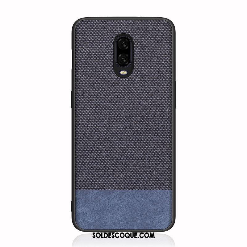 Coque Oneplus 6t Personnalité Protection Marque De Tendance Fluide Doux Incassable En Vente