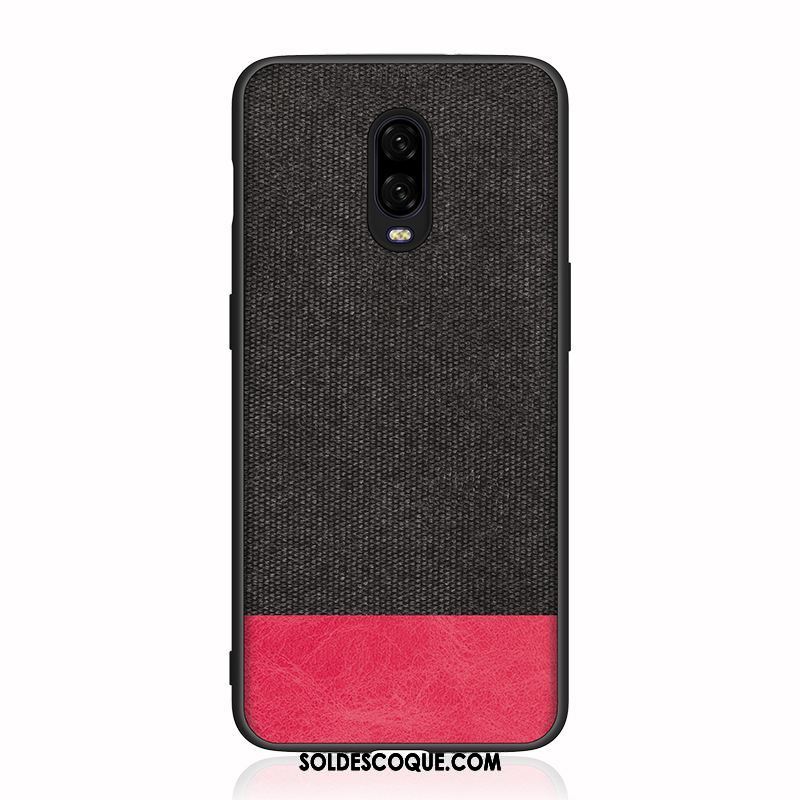 Coque Oneplus 6t Personnalité Protection Marque De Tendance Fluide Doux Incassable En Vente