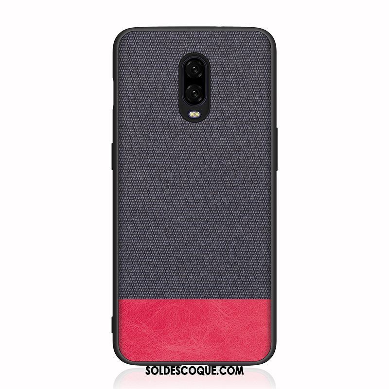 Coque Oneplus 6t Personnalité Protection Marque De Tendance Fluide Doux Incassable En Vente