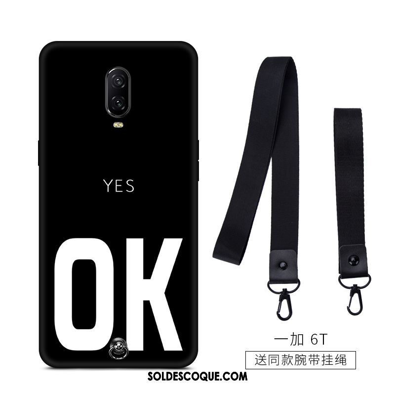 Coque Oneplus 6t Protection Délavé En Daim Téléphone Portable Charmant Frais Soldes