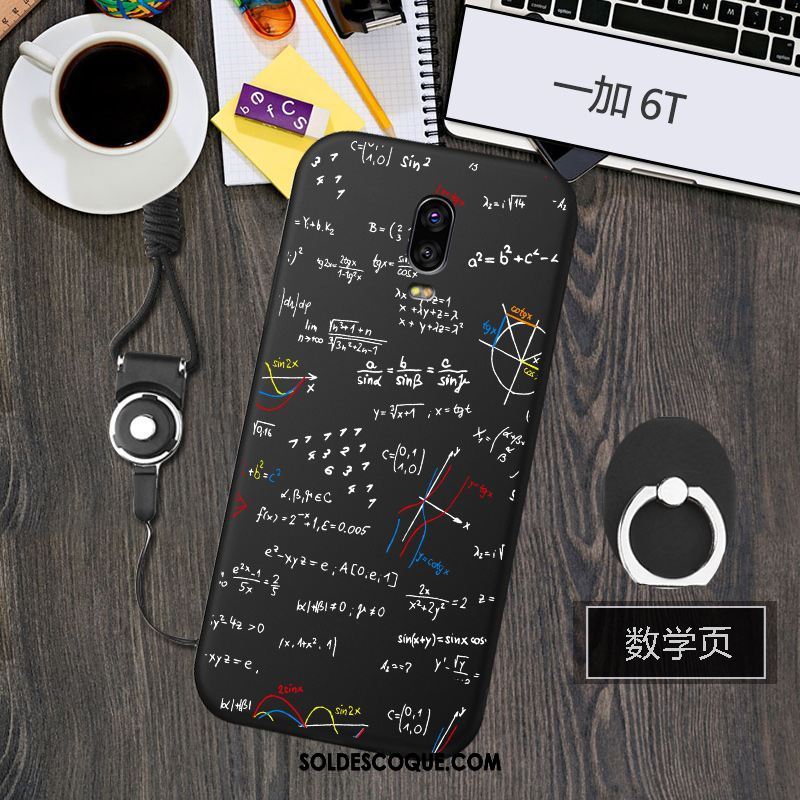 Coque Oneplus 6t Protection Personnalisé Tendance Fluide Doux Silicone Pas Cher