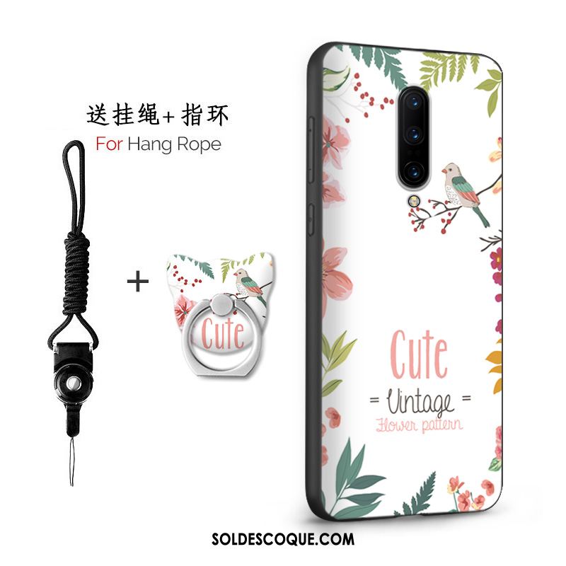 Coque Oneplus 7 Incassable Silicone Téléphone Portable Délavé En Daim Tout Compris En Ligne