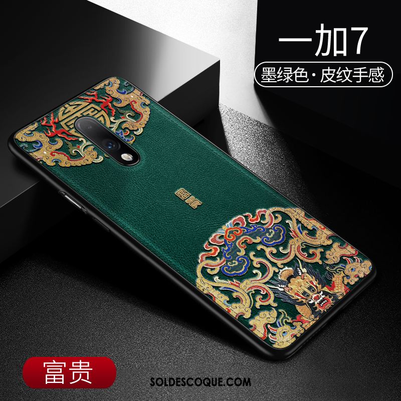 Coque Oneplus 7 Modèle Fleurie Étui Créatif Tendance Téléphone Portable Pas Cher