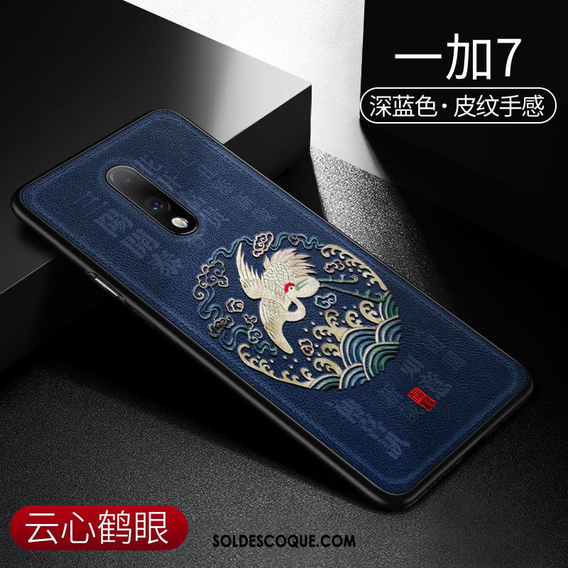 Coque Oneplus 7 Modèle Fleurie Étui Créatif Tendance Téléphone Portable Pas Cher