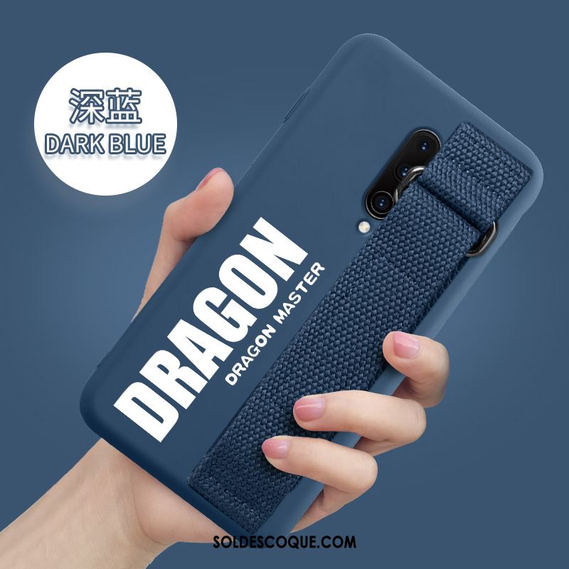 Coque Oneplus 7 Pro Marque De Tendance Fluide Doux Tout Compris Vert Téléphone Portable En Vente