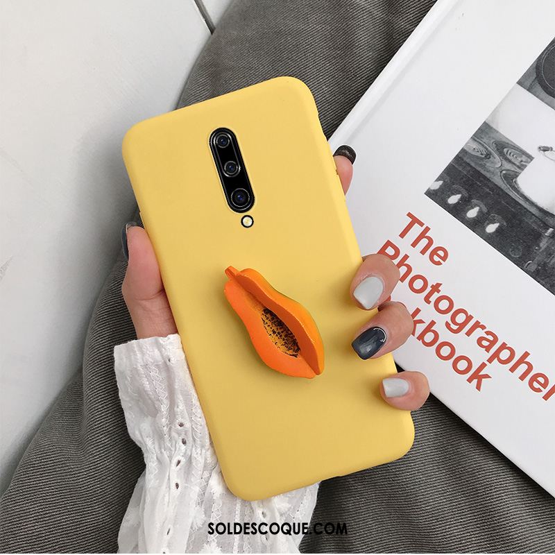 Coque Oneplus 7 Pro Nouveau Bovins Simple Fluide Doux Téléphone Portable En Ligne