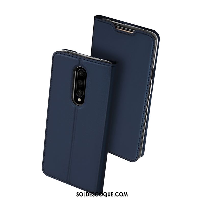 Coque Oneplus 7 Pro Protection Fluide Doux Tout Compris Étui Bleu En Ligne