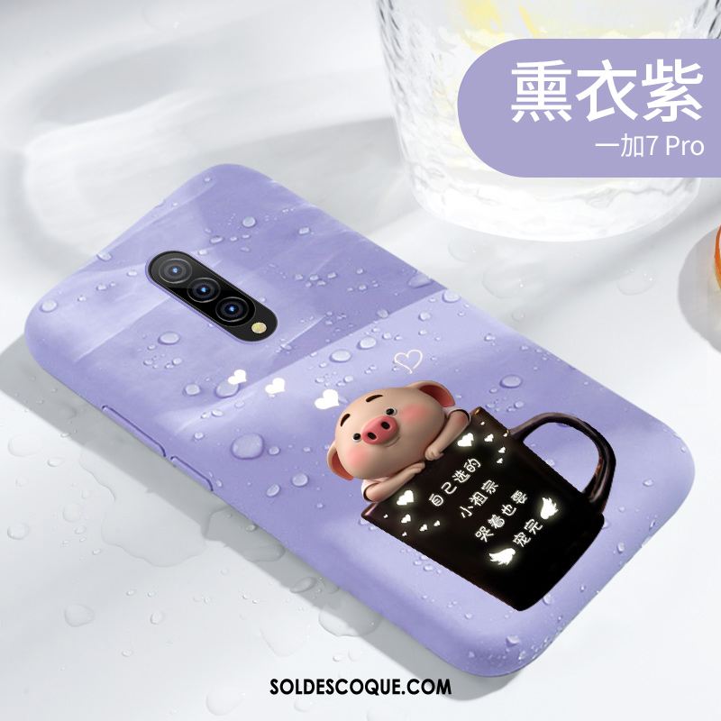 Coque Oneplus 7 Pro Silicone Très Mince Étui Téléphone Portable Amoureux En Ligne