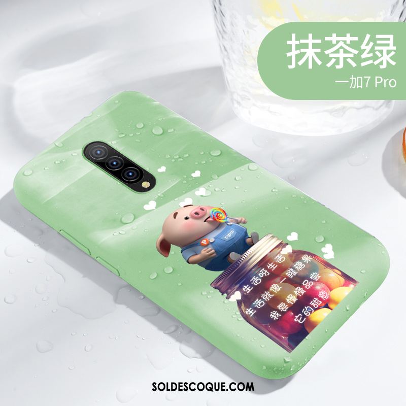 Coque Oneplus 7 Pro Silicone Très Mince Étui Téléphone Portable Amoureux En Ligne