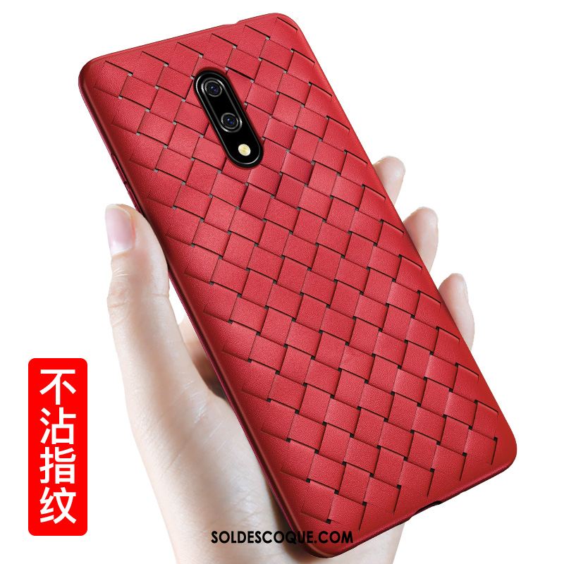 Coque Oneplus 7 Téléphone Portable Protection Refroidissement Rouge Modèle Fleurie En Vente