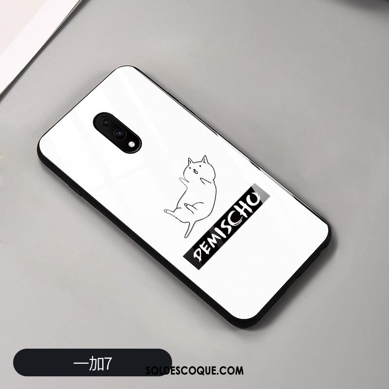 Coque Oneplus 7 Vent Silicone Dessin Animé Incassable Fluide Doux Pas Cher