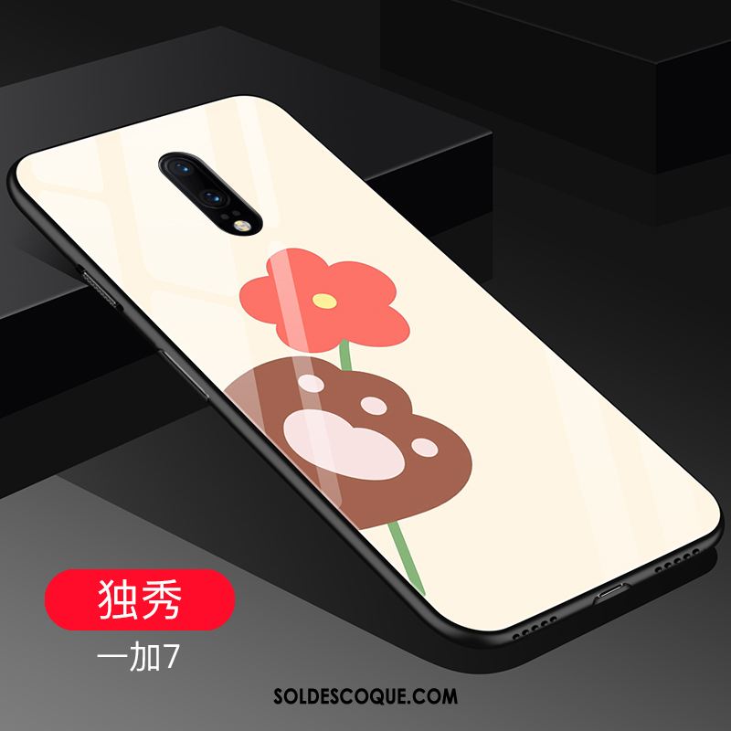 Coque Oneplus 7 Étui Téléphone Portable Difficile Délavé En Daim Marque De Tendance En Vente